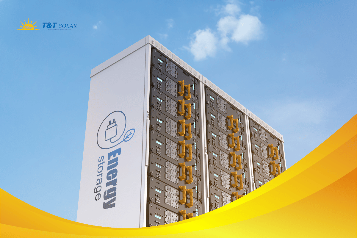 giá pin lưu trữ năng lượng mặt trời